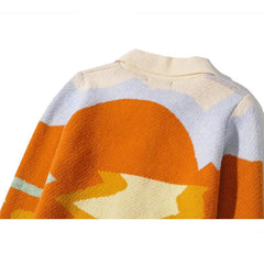 Embroidery Cropped Cardigan