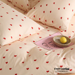 Sweet Heart Bedding Set - Pink