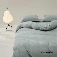 Velvære Luxe Solid Color Cotton Bedding Set - White