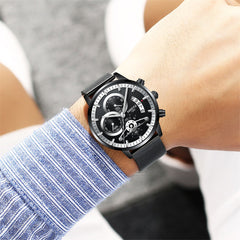 Men's Pro Business Stainless Steel Quartz Watch