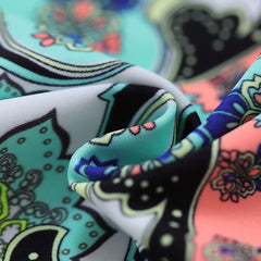 Bedruckter zweiteiliger Badeanzug für Damen