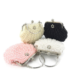 Large Shell Pearl Ladies Hand In Hand Banquet Clutch Bag Bag2123