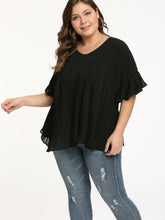 Summer New Solid Color Round Neck