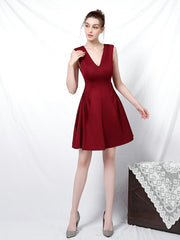 Elegante vestido corto de celebridad