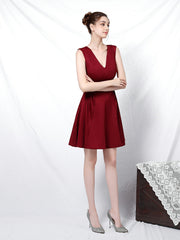 Elegante vestido corto de celebridad