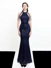 Elegantes langes Abendkleid