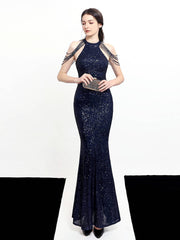 Elegantes langes Abendkleid