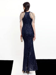 Elegantes langes Abendkleid