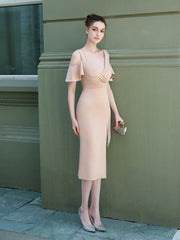 Short hot diamond irregular evening dress