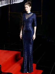 Schmales Abendkleid mit Fischschwanz