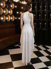 Beaded sexy evening dress