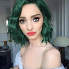 Short curly hair wig