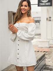 Strickjacke, Langarm, schulterfrei, einfarbig, einreihiges Kleid mit umwickelter Brust und einer Schulter