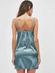 Hellblaues lässiges Homekleid