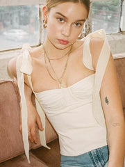 Fischgräten-Taille, eingewickelte Brust, einfarbig, kleine Vene