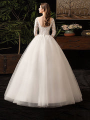 Princess Dream Französisches Meister-Brautkleid in Übergröße