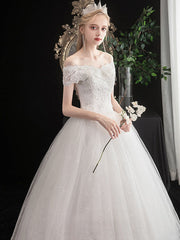 Vestido de novia de manga larga y cintura estrecha