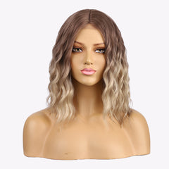 Women's new style short curly hair wig