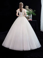 Vestido de novia ligero de un solo hombro para estudio fotográfico