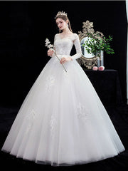 Vestido de novia sencillo y ajustado de un solo hombro