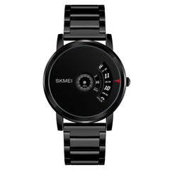 Men's Simple Quartz Movement with solid stainless steel strap Watch