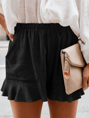 Shorts aus reiner Baumwolle