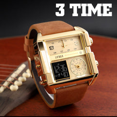 Men Watches Minimalist Waterproof with Quartz Movement
