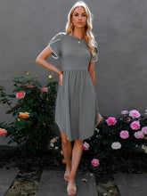 Round Neck Casual Dress