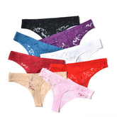 Conjunto de 8 piezas con espalda en T y encaje