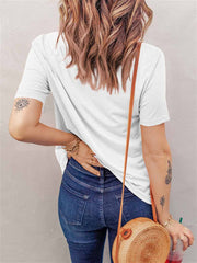 Sonnenblume Amerikanische Flagge T-shirt