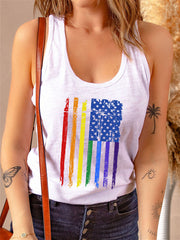 Vintage Rainbow Flag Gift Vest