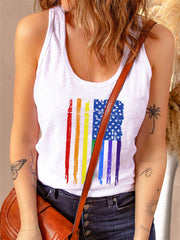 Vintage Rainbow Flag Gift Vest