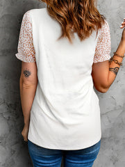 T-Shirt mit Leopardenmuster in den USA