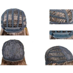 Women's long curly hair wig