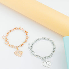 Small Feet Customized Bracele