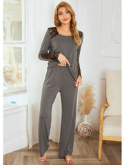 Traje de servicio a domicilio de encaje