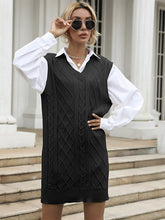 V-neck Undershirt Knitted Sweater