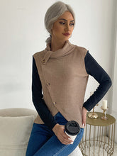 Camiseta de cuello alto de punto