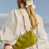 Bolso baguette de color liso para axilas