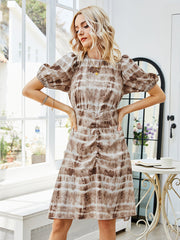 Figurbetontes Stretchkleid mit Raffung