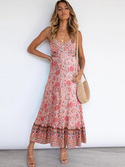 Bohemian Sling Floral Dresses