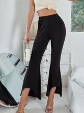 Pantalones irregulares adelgazantes ajustados