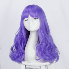 Women's long curly hair wig