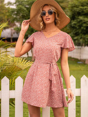 Langes Kleid für den Sommerurlaub