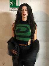 Durchbrochene, gewellte Wollweste