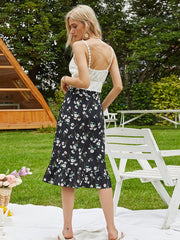 Schwarzer Fischschwanzrock