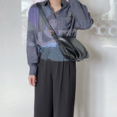 Baguette con pliegues de temperamento