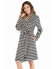 Flannel Striped Pajamas