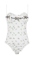 White Agate Lace Base BodySuit