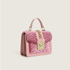 Textured Flip Tote Bag